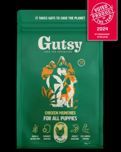 Hond Voeding|ohgreen Hondenbrokken kip en insect 2kg puppy