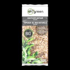 Maak Je Tuin Lenteklaar|Bodemverbetering|ohgreen Houtchips natuur 60l