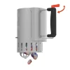 Accessoires En Onderhoud|ohgreen Houtskoolstarter met safe-drop uit rvs Ø16,5cm H27,5cm