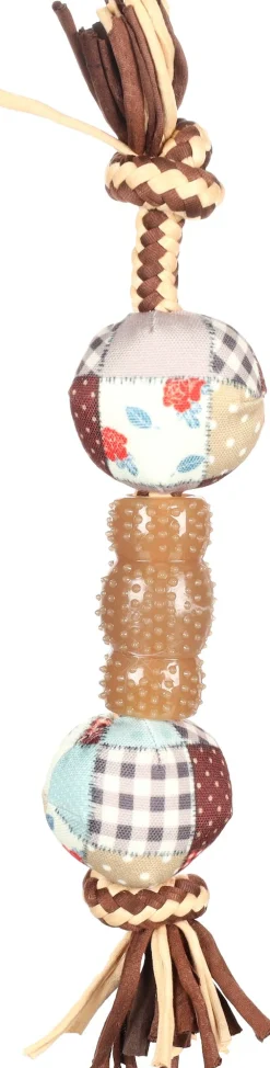 Speelgoed|ohgreen Hs vinta touw met ballen mix 31cm