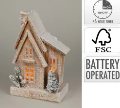 Thema Cosy|Deco Verlichting Binnen|ohgreen Huis met led sneeuw