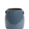 Potten En Vazen|ohgreen Jars Pot tabor m blue d25h24