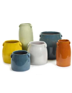 Potten En Vazen|ohgreen Jars Pot tabor s orange d22h19