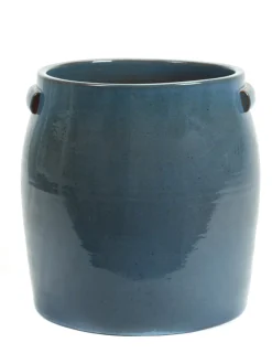 Potten En Vazen|ohgreen Jars Pot tabor xl blue d35h33