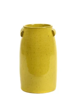 Potten En Vazen|ohgreen Jars Vaas tabor s yellow d16h30