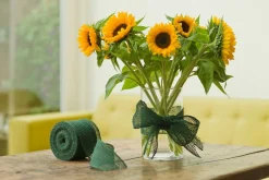 Tuinafsluiting En Hout|ohgreen Juteband h10cmx25m groen 220g/m²