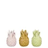Sfeermakers|ohgreen Kandelaar ananas oker groen roze 3 assorti - h11xd6,5cm