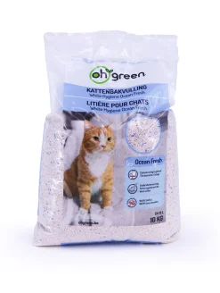 Verzorging|ohgreen Kattenbakvulling White Hygiene Ocean Fresh