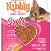 Kat Voeding|ohgreen Kattensnack nibbly grills kip & garnaal 30g