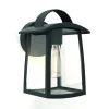 Verlichting|ohgreen Kelsey wandlamp - helder glas mat zwart e27 40w