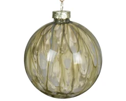 Thema Cosy|Kerstballen|ohgreen Kerstbal glas transparant verf