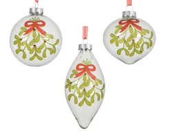 Thema Holiday|Kerstballen|ohgreen Kerstbal glas transparant