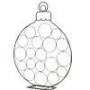 Kerstdecoratie|ohgreen Kerstbal ijzer