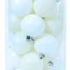 Kerstballen|ohgreen Kerstbal wit (30sts)