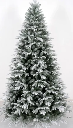 Kerstbomen|Kerstbomen Kunststof|ohgreen Kerstboom calgary fine groen/flocked 114 x 180cm