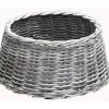 Kerstbomen|ohgreen Kerstboomhuls rotan white wash d75h20cm