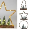 Deco Verlichting Binnen|ohgreen Kerstfiguur jute 45led