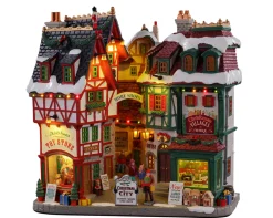 Lemax Kerstdorpen|ohgreen Kerststad, b/o (4,5v)