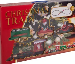 Kerstdecoratie|ohgreen Kersttrein set met 39 stuks
