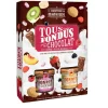 Voeding|ohgreen Kit fondue chocolade melk en wit & marshmallows, koekjes en snoepjes