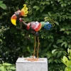 Decoratie|ohgreen Kleine kleurrijk vogel