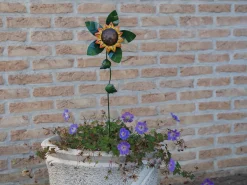 Decoratie|ohgreen Kleine zonnebloem windmolen