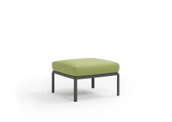 Tuinmeubelen|ohgreen Komodo pouf antracite avocado sunbrella