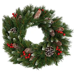 Kerstkransen En Guirlandes Kunststof|ohgreen Krans met kunstrgoen