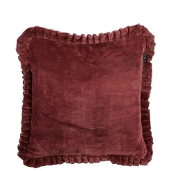 Sfeermakers|Herfst|ohgreen Kussen donker ruffled - l45xb45xh10