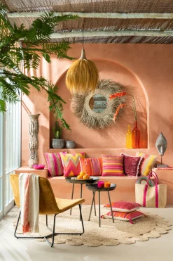 Cosy Corner|ohgreen Kussen gevlochten vierkant