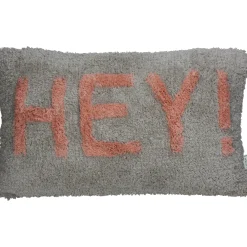 Cosy Corner|ohgreen Kussen "hey!" perzik