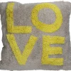 Cosy Corner|ohgreen Kussen "Love" geel