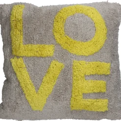 Cosy Corner|ohgreen Kussen "Love" geel