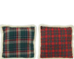 Thema Classic|Kerstdecoratie|ohgreen Kussen polyester vierkant geweven strik
