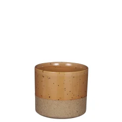 Potten En Vazen|ohgreen Lago pot rond bruin - h10xd11cm