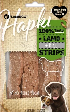 Hond Voeding|Werelddierendag|ohgreen Lamb'n rice snack 85 gr.