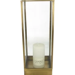 Sfeermakers|ohgreen Lantaarn messing goud 15x15x40cm