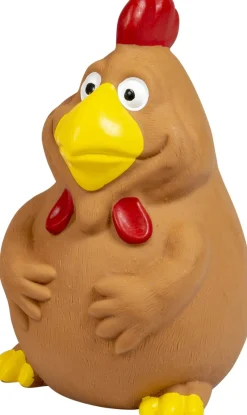 Speelgoed|ohgreen Latex toy kip -14cm