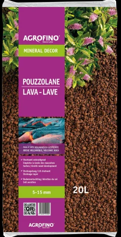 Bodemverbetering|ohgreen Lava pouzzolaan 5-15mm 20l
