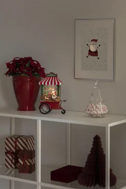 Deco Verlichting Binnen|ohgreen Led kerstlantaarn werkplaats van de kerstman