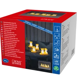Deco Verlichting Buiten|ohgreen Led lichtsnoer met 5 vosjes