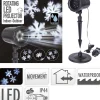 Deco Verlichting Buiten|ohgreen Led projector sneeuwvlok