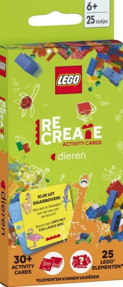 Boeken|ohgreen Lego recreate activity cards: dieren