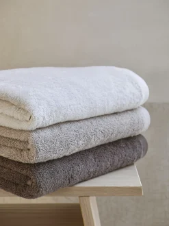 Badkamer|ohgreen London - Handdoek - 55x100 cm - Salt