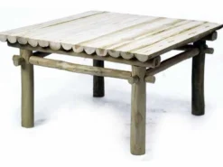 Meubilair|ohgreen Lounge tafel teak natural 80x80h40cm
