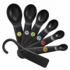 Koken|ohgreen Maatlepel set 6 dlg zwart