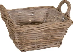 Manden|ohgreen Mand Evi met handvaten 25x25x15cm