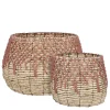 Potten En Vazen|ohgreen Mand roze - h26xd32cm