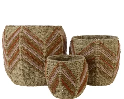 Potten En Vazen|ohgreen Mand zeegras naturel 35cm