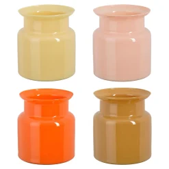 Potten En Vazen|ohgreen Mathew vaas glas - h14,5xd14,5cm